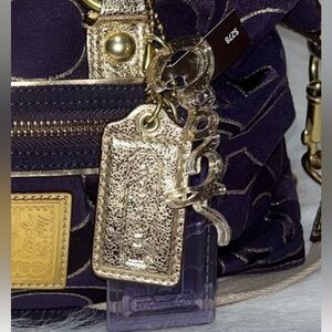 Coach accessories hangtags and bag strap